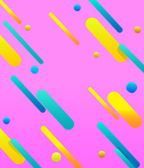 Covers with flat geometric pattern. Cool colorful backgrounds. Applicable for Banners, Placards, Posters, Flyers. Eps10 vector template.