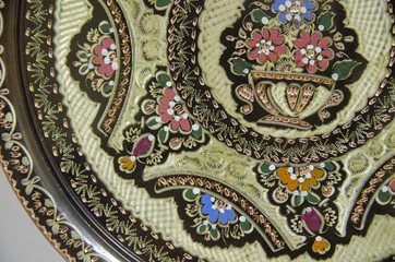 Ornamental Copper Plate