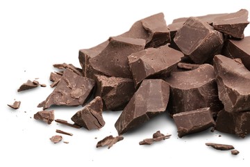 Dark Chocolate Blocks and Pieces