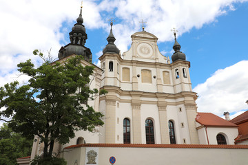 Fototapeta na wymiar Church of St Michael the Archangel in Vilnius, Lithuania