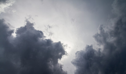 Obraz premium Rainy Clouds Background
