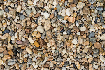 Pebbles stone background