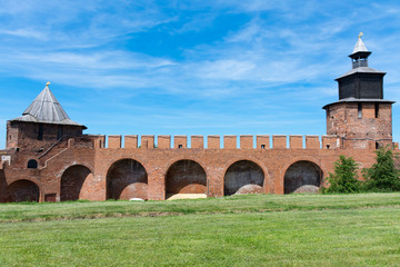 Fototapeta premium walls of Nizhny Novgorod Kremlin