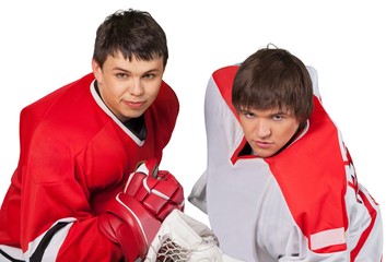 Two hockey Players