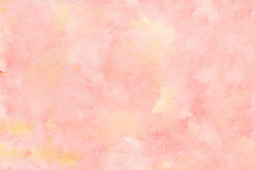 Abstract watercolor background painting