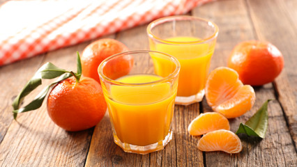 clementine or orange juice