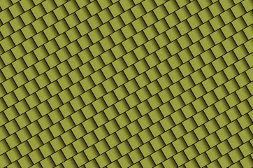 3d green metallic cubes background