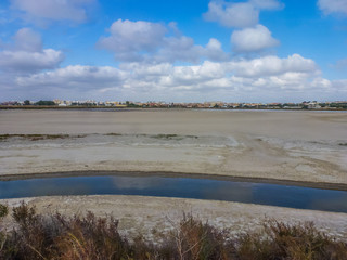 Cadiz. San Fernando. Marismas Parque natural San Fernando, España