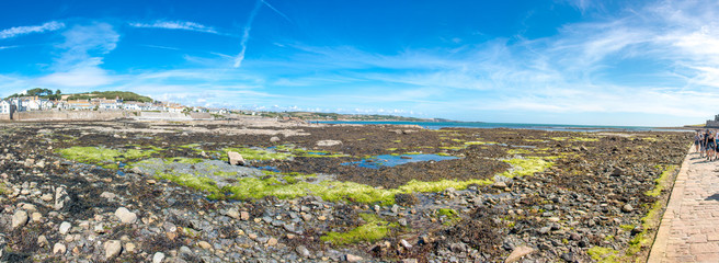 Beach at St. Michael’s Mount Marazion Cornwall South England