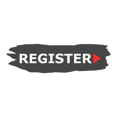 Register banner, Register sign 