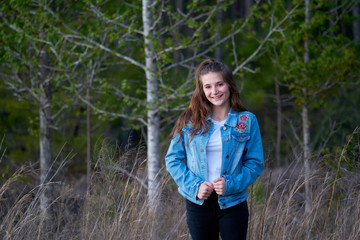 Cute Outdoorsy Teenager