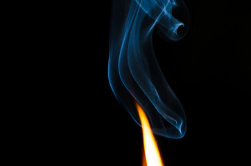 Obraz premium Where There is Fire There is Smoke