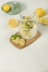 Lemon juicer and pitcher composition