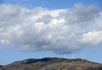 Windkraftanlagen auf Sizilien