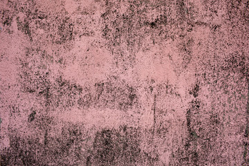 Wall concrete texture. Pink background with roughness 