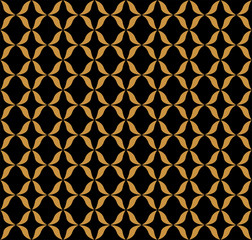 Vector abstract seamless pattern. Geometric classical background. Retro stylish texture.