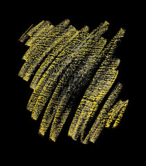 Background texture of chalk on a blackboard for writing.