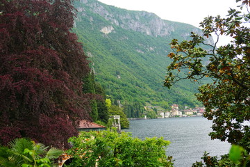 como lake varenna lecco bergamo italy lombardy alps