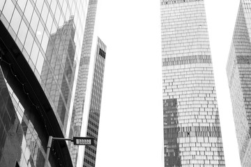 B&W  skyscrapers #2