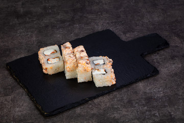 Japanese roll with crab