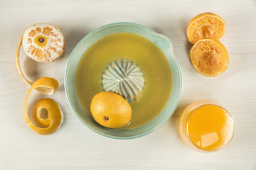 Tangerine juice composition