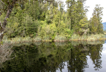 Reflections on Lake Matheson