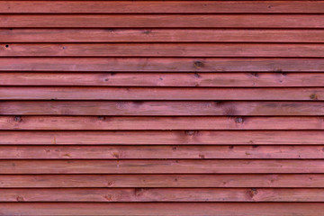 Wall of brown boards