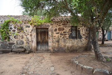 Fototapeta na wymiar casa antica ancient house