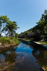 Canal near the lake in Northern Michigan