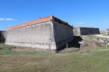 Nouvelle-Aquitaine - Charente-Maritime - Extérieur de Fort La Prée - Remparts