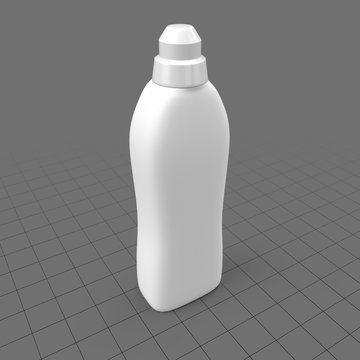 Detergent bottle without handle
