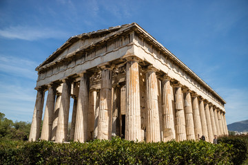 Obraz premium Temple of Hephaestus, Athens, Greece