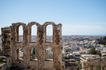 Odeon of Herodes Atticus in Athens, Greece