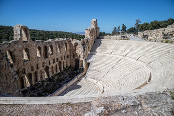 Odeon of Herodes Atticus in Athens, Greece
