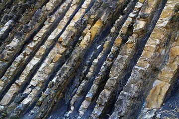 Strate géologiques à la Charce, 26