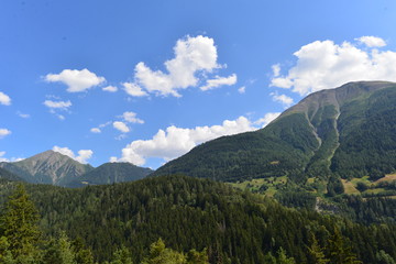 Naklejka premium Grengiols Schweizer Kanton Wallis.