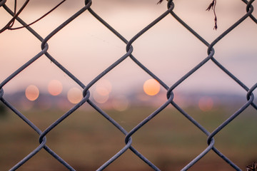 Fototapeta premium Background Net Wall Phuket Thailand