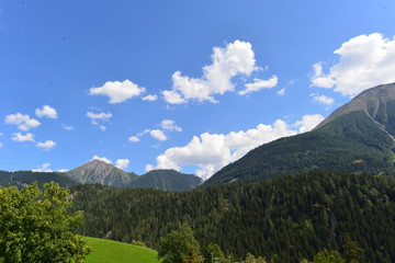 Obraz premium Grengiols Schweizer Kanton Wallis.