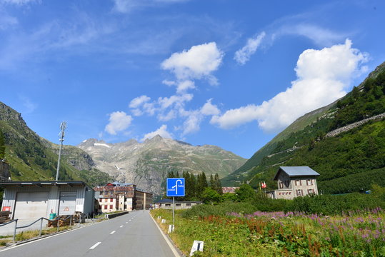 Obergoms-Gletsch im Kanton Wallis 