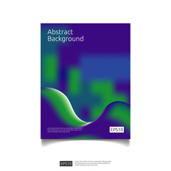 abstract 3d fluid flow color graphic background design. Futuristic cool gradient composition liquid shape for cover, poster, brochure, leaflet, flyer template. Vector illustration.