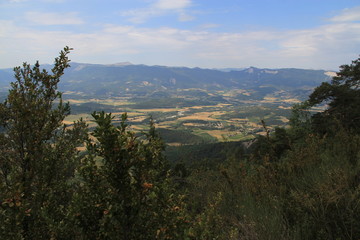 Fototapeta na wymiar rando au dessus de Châtillon en Diois, Drôme