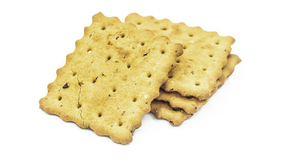 biscuits isolated on white