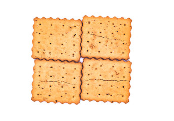 cookies as puzzle, isolated