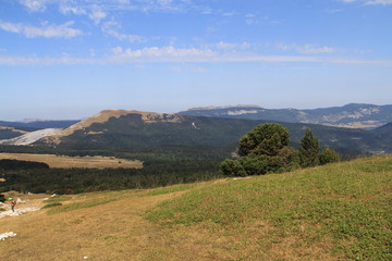 Fototapeta na wymiar plateau du Vercors, Drôme