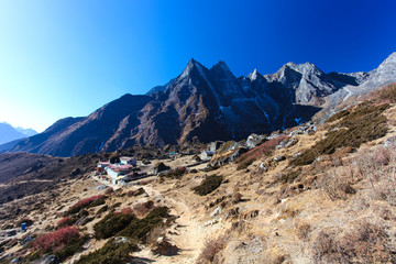 Amazing mountains on Himalayas.