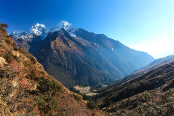 Amazing mountains on Himalayas.
