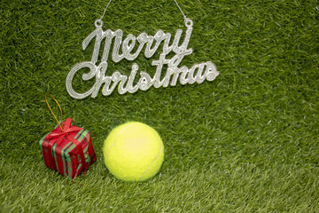 Merry Christmas to tennis player