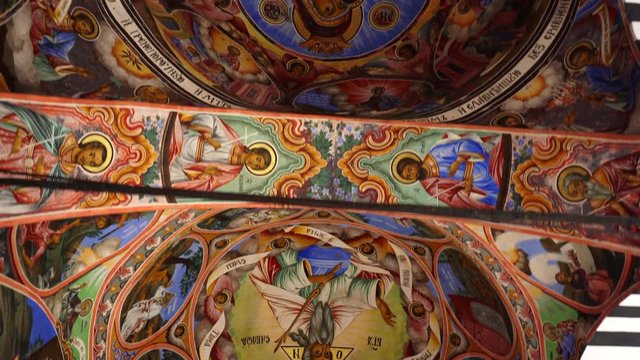 Walking on Rila Monastery, Bulgaria
