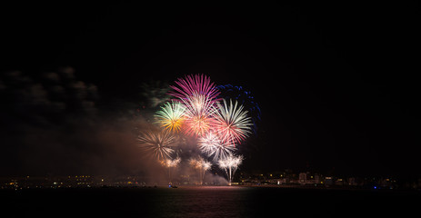 Feux d'artifices Royan Charente Maritime France