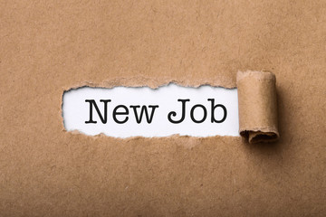 New Job Paper Tear